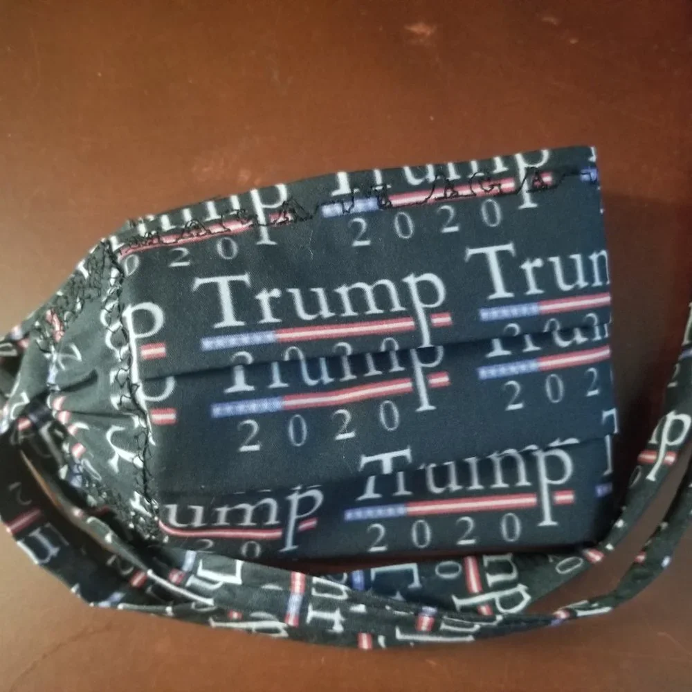 Cloth Face Mask - Silver/Copper Filters-Trump 2020